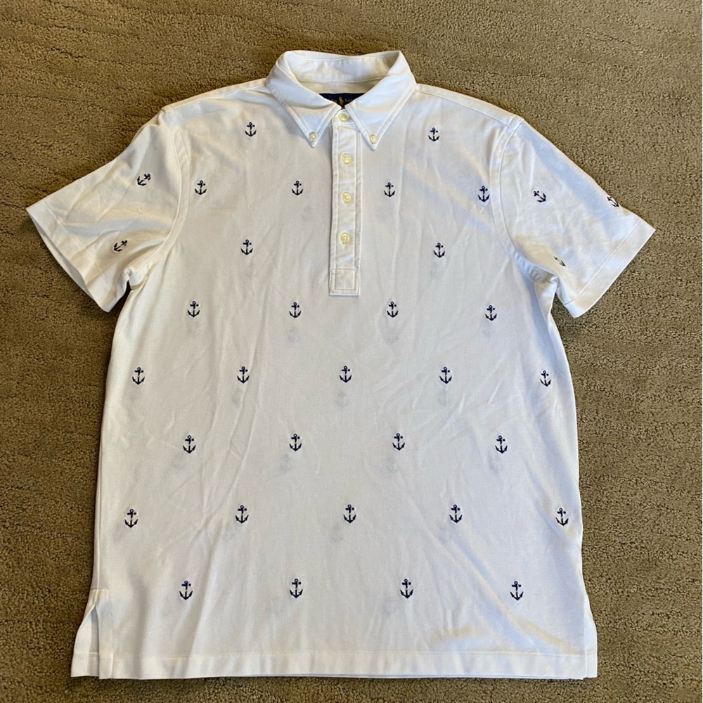 Ralph Lauren short sleeve knit Oxford